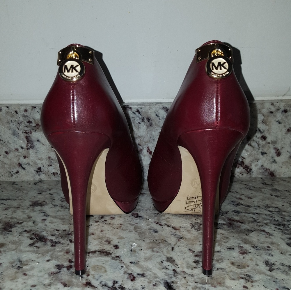 Michael Kors Hamilton Platform - Claret